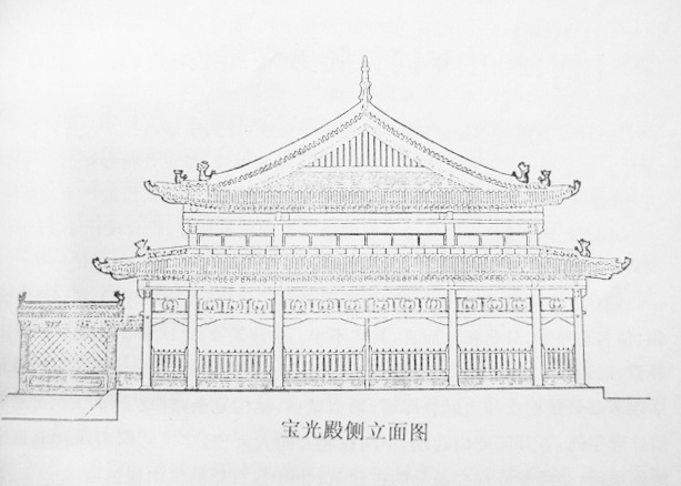 中国古建筑线图