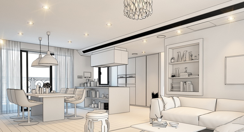 尚艺空间-喜悦城-室内设计-拓者设计吧