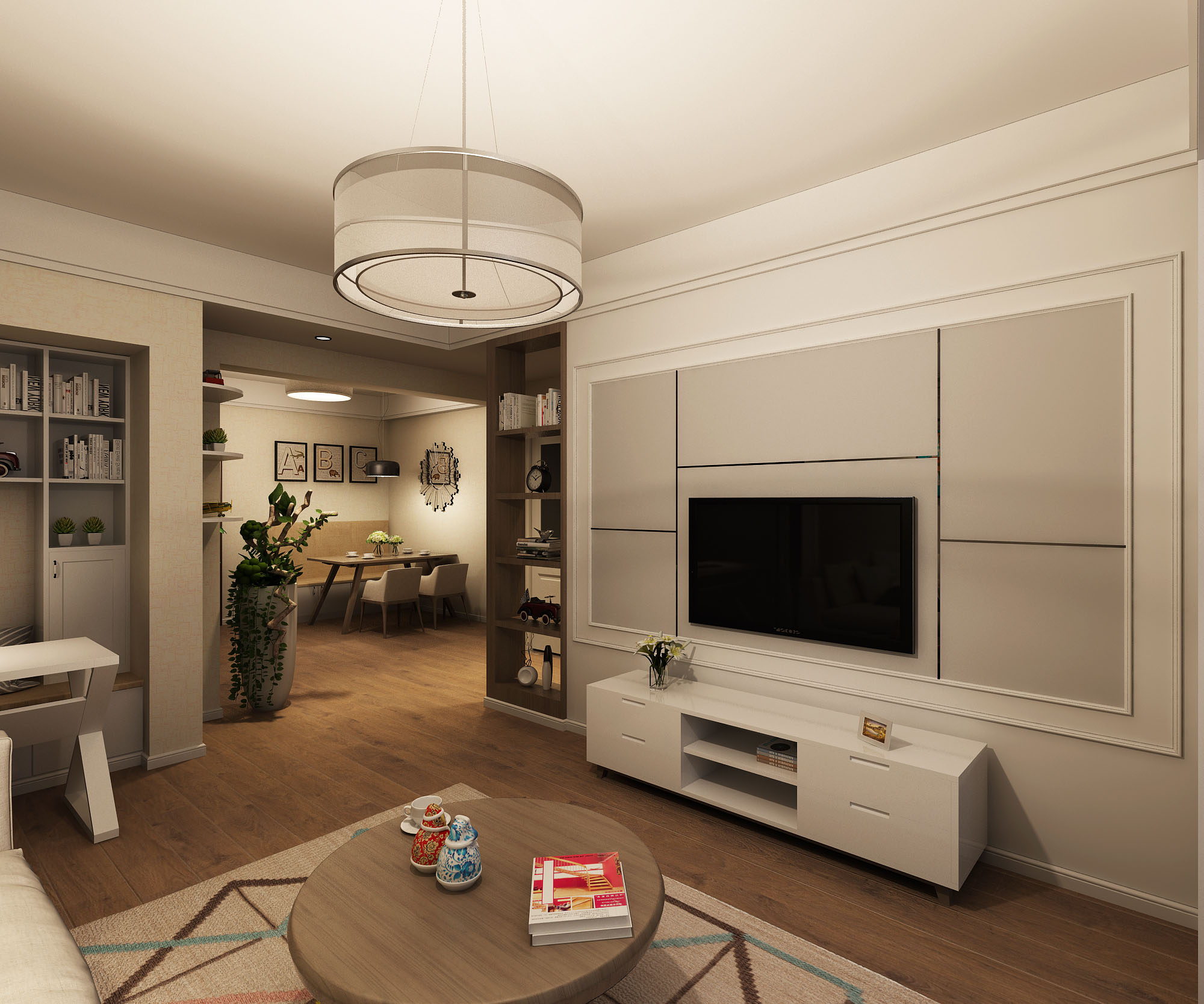 现代简约风格小户型