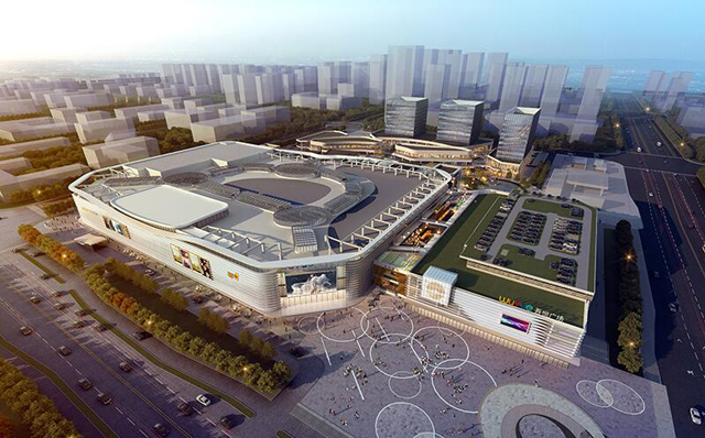 延安吾悦广场从当代新兴都市综合体的布局原则和理念出发,引领城市