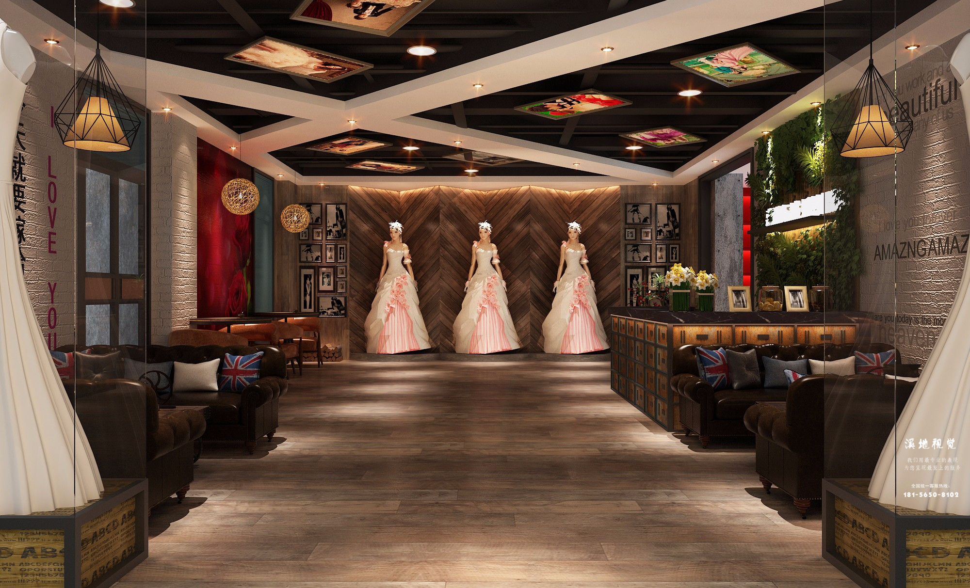 婚纱摄影影楼照相馆 丨溪地设计张冰