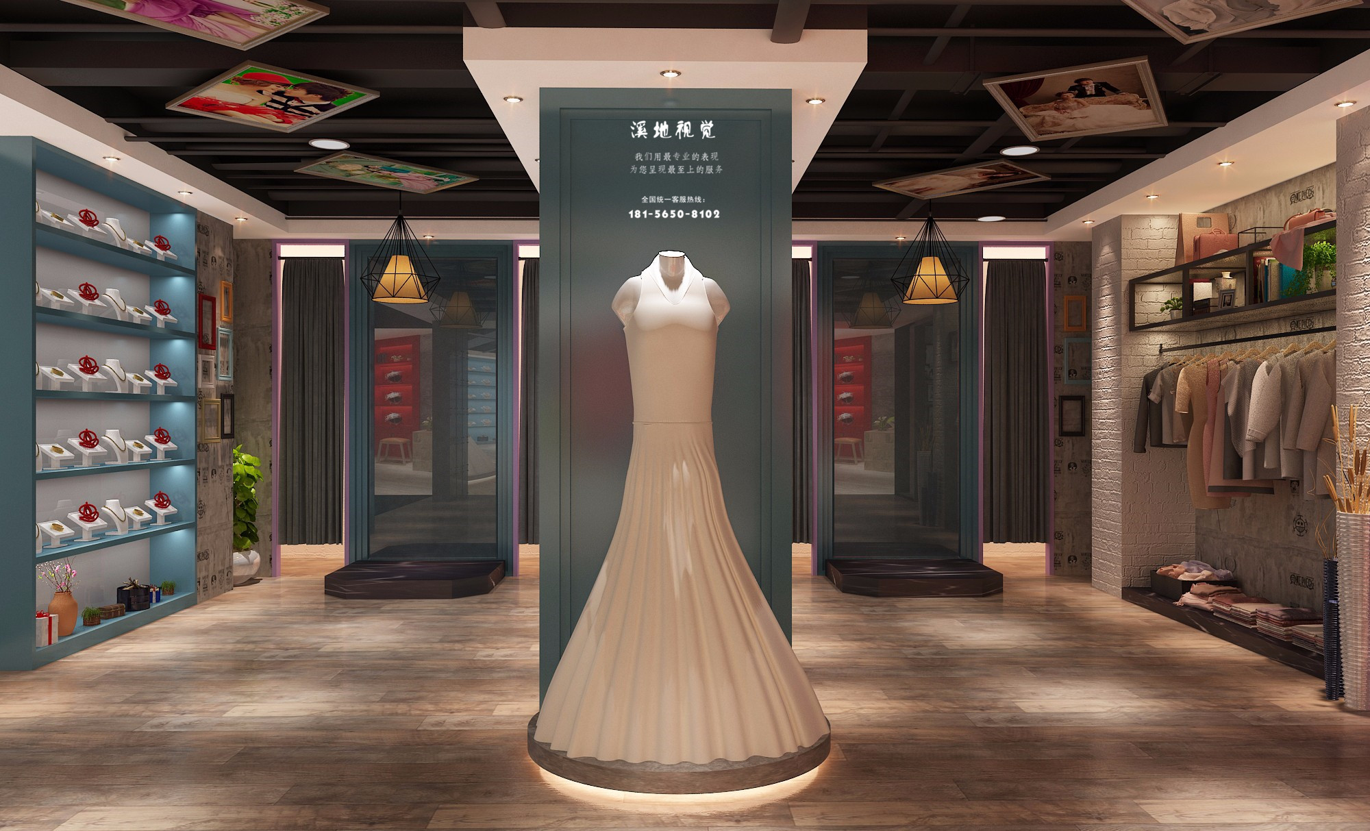 婚纱摄影影楼照相馆 丨溪地设计张冰