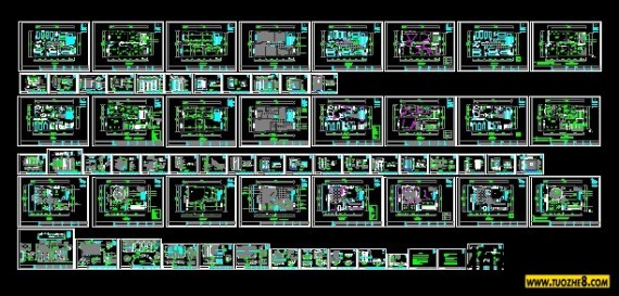 ʥɯ������SPA����������Ժ CADʩ��ͼ